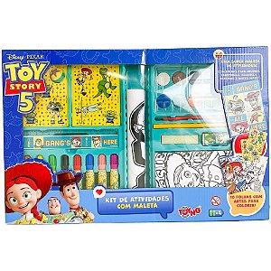 Maleta para pintura toy story kit pintura - toyng (unidade)