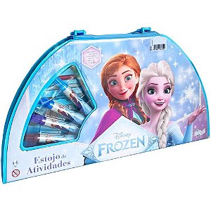 Maleta para pintura frozen kit de atividades - toyng (unidade)