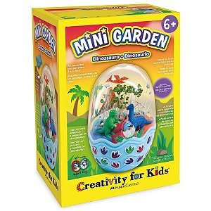 Brinquedo criativo cfk mini garden dinossauros - faber-castell (unidade)