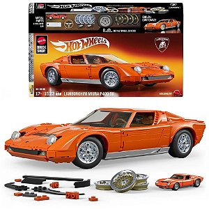 Hot wheels brick shop premium lamborghini 1:12 1523p - mattel (unidade)