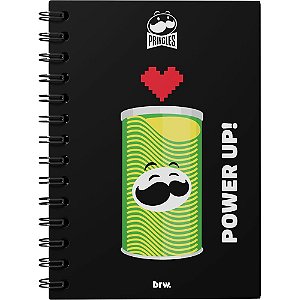 Caderneta pringles lenticular 13,5cm 2co - brw (pct.c/02)