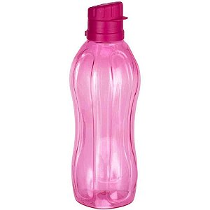 Squeeze redonda transl. 700ml rosa - plasduran (unidade)