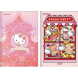Agenda 2027 hello kitty cd.352fl.138x200mm - jandaia (pct.c/04)