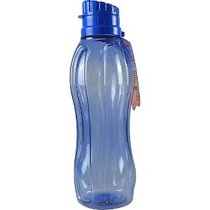 Squeeze redonda transl. 700ml azul - plasduran (unidade)
