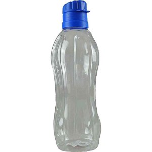 Squeeze redonda transl. 700ml transp. - plasduran (unidade)
