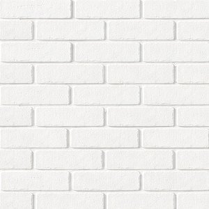 Plastico adesivo 45cmx10m tijolo branco 0,80 - leonora (rolo)
