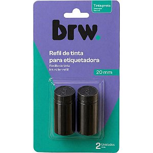 Rolete entintador refil para etiquetadora - brw (unidade)