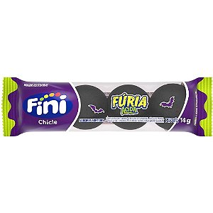 Doce chicle furia acida 140g - fini (pacote)