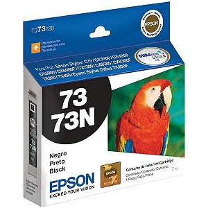 Cartucho original epson 73/73n preto stylus - epson (unidade)