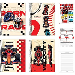 Caderno 01x1 capa dura speed 80fls - tilibra (pct.c/04)