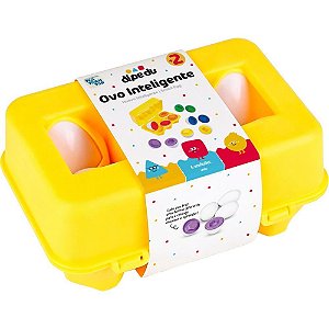 Brinquedo pedagogico dipedu ovo inteligente c/6 pec - brw (unidade)