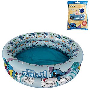 Piscina stitch inflavel 46l. - etitoys (unidade)