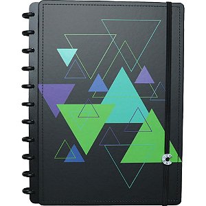 Caderno inteligente grande urban shapes 80fls 215x280mm - caderno inteligente (unidade)
