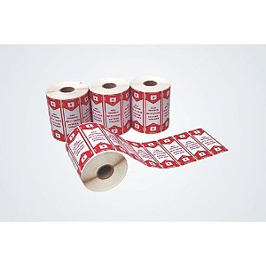 Etiqueta adesiva couche 100x35mm 37,5m delivery - rio branco bobinas (cx.c/12)