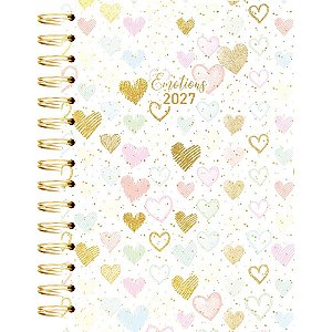Agenda 2027 emotions i esp cd 14x20cm 160f - kit (unidade)