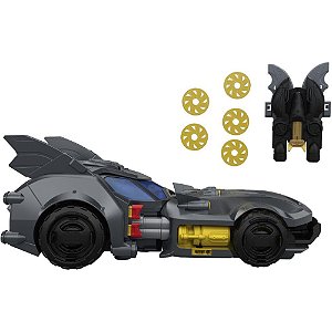 Boneco e personagem dc batmovel 40,5cm - mattel (unidade)