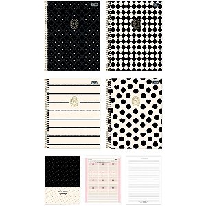 Caderno especial a4 west village 80fls 90g - tilibra (pct.c/05)