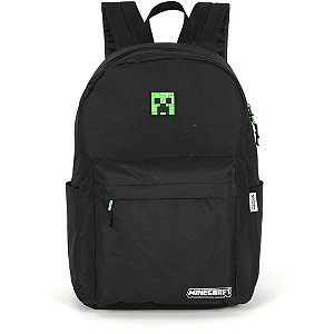 Mochila minecraft g preta - luxcel (unidade)
