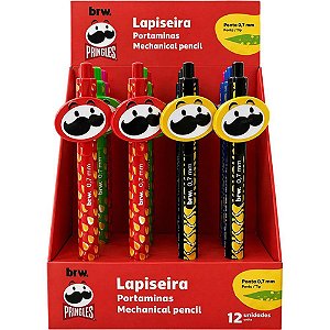 Lapiseira 0.7mm pringles 6 cores - brw (dp.c/12)
