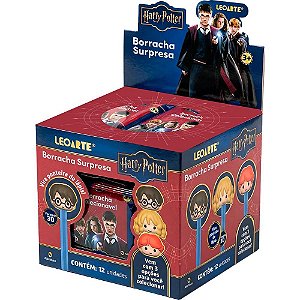 Borracha decorada harry potter 3d 3mod.surpresa - leonora (dp.c/12)