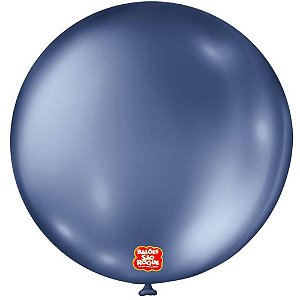 Balao 9 liso metalizado marfim perola - sao roque (pct.c/25)