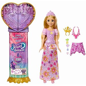Boneca disney princesa reveal rapunzel - mattel (unidade)