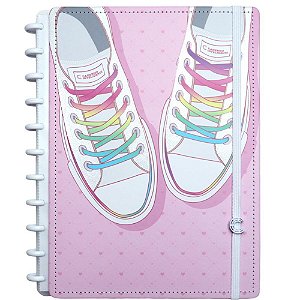 Caderno inteligente grande sneaker lover 80fls 215x280mm. - caderno inteligente (unidade)