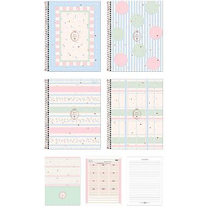 Caderno especial book soho 80fls 17,5x21cm - tilibra (pct.c/04)