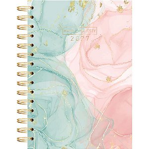 Agenda 2027 marble iv esp cd 140x20cm 160f - kit (unidade)