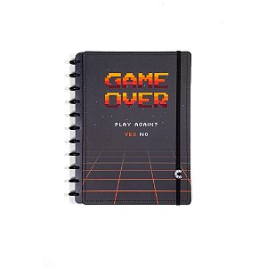 Caderno inteligente grande level up 80fls 215x280mm. - caderno inteligente (unidade)