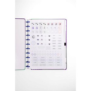 Caderno inteligente grande aurora boreal 80fls 215x280mm. - caderno inteligente (unidade)