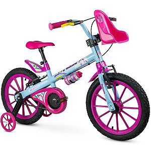 Bicicleta infantil aro 16 unicorn - nathor (unidade)