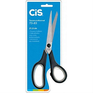 Tesoura cis ts-85 multiuso 21,5cm. - sertic (unidade)