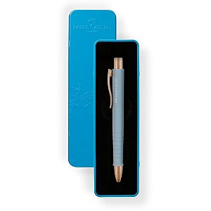 Caneta esferografica poly ball urban az gold estojo - faber-castell (pct.c/02)