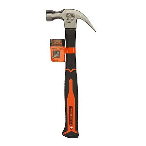 Ferramenta manual bd martelo unha cabo fib.vidro - black &amp; decker (unidade)