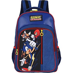Mochila sonic g azul - luxcel (unidade)