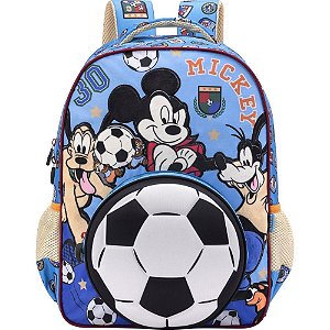 Mochila infantil mickey y azul md - xeryus (unidade)
