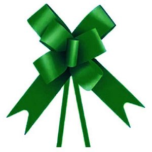 Laco pronto liso 16mmx39cm verde escuro - xingo embalagens (pct.c/10)