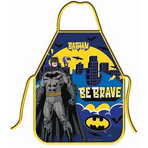Avental escolar decorado batman 385x485mm - dac (unidade)