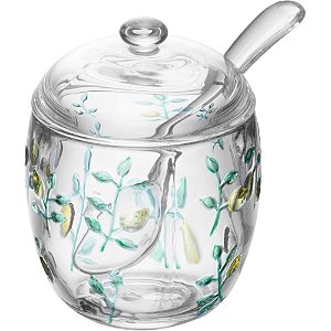 Utensilio domestico acucareiro siciliano c/colher - lyor (unidade)