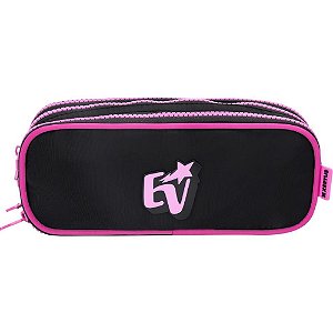 Estojo triplo emilly vick tween nylon charm - xeryus (unidade)