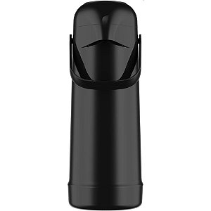 Garrafa termica pressao magic pump 1,0 l preta - termolar (unidade)