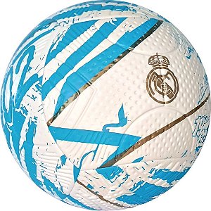 Bola de futebol real madrid-1902 pvc/pu n.5 az - futebol e magia (unidade)