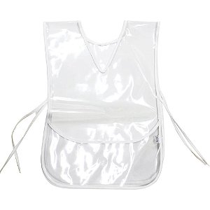 Avental escolar liso escolar cristal grande - goodie (pct.c/06)