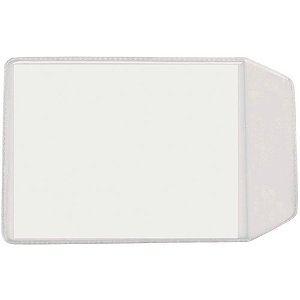 Porta documento p/rg/cpf c/aba 81x110mm. - romitec (pct.c/50)