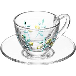 Xicara cafe siciliano crist.80ml 1cj - lyor (unidade)