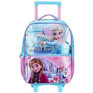 Mochila infantil com rodinha frozen x gr - xeryus (unidade)