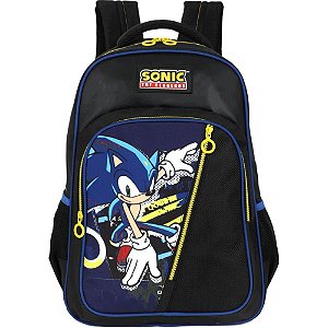 Mochila sonic g preta - luxcel (unidade)