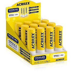 Cuidados pessoais protetor labial manteiga cacau - acrilex (dp.c/12)