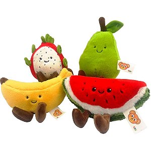 Pelucia frutinhas da colheita 10cm (sortido) - bbr toys (unidade)